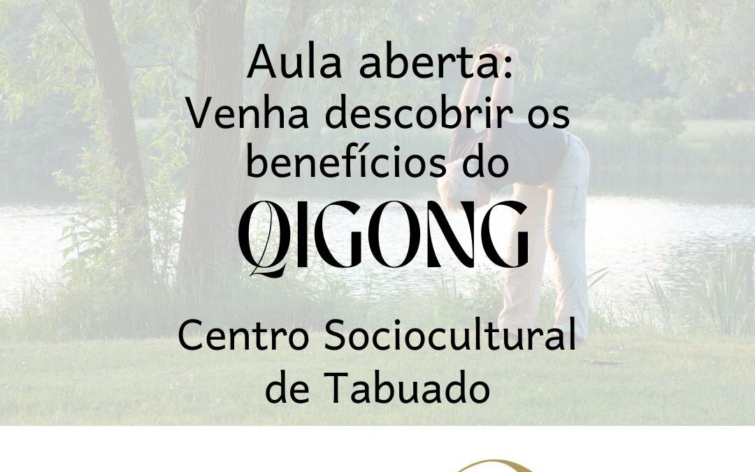 Qigong Centro Sociocultural Tabuado aula aberta class